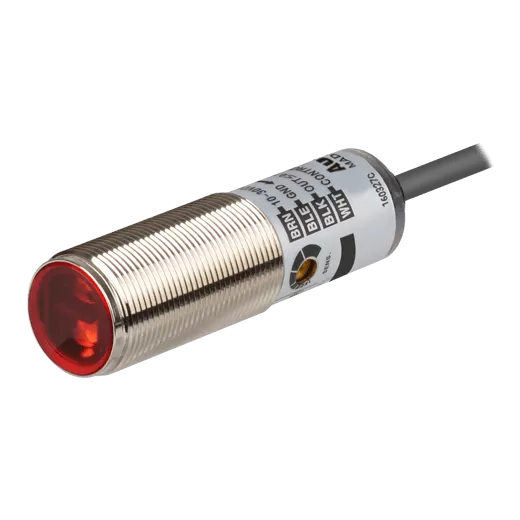 Modelo BRQT1M-DDTA - Sensores fotoeléctricos cilíndricos