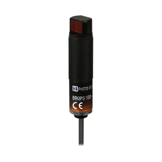 Modelo BRQPS100-DDTA-P - Sensores fotoeléctricos cilíndricos