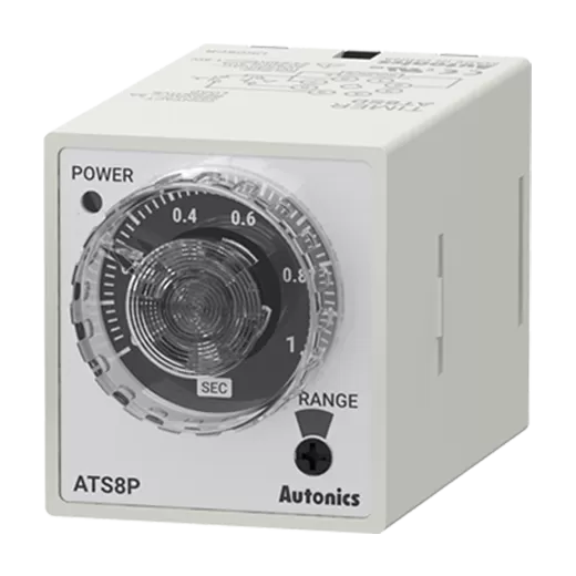 Modelo ATS8P-2S - Temporizadores analógicos OFF Delay compacto