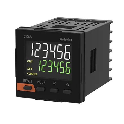Modelo CX6S-1P4F - Temporizador/Contador con display LCD