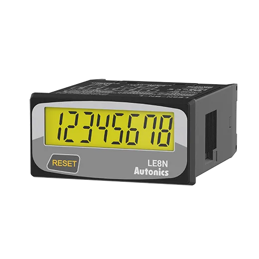 Modelo LE8N-BV-L - Temporizador del display LCD
