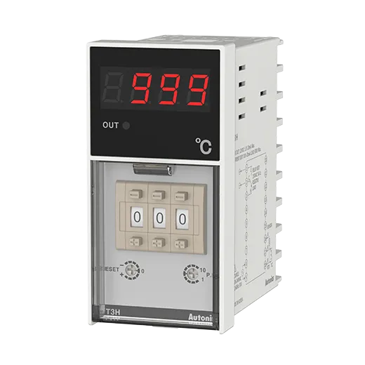 Modelo T3H-B4CP4C-N - Controles de temperatura digital del conmutador de rueda giratoria