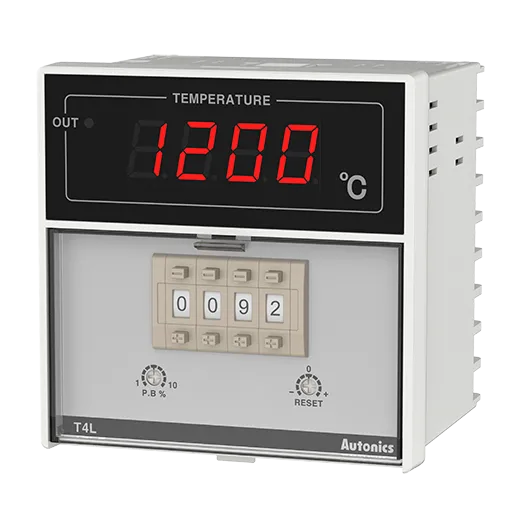 Modelo T4L-B4CRFC-N - Controles de temperatura digital del conmutador de rueda giratoria
