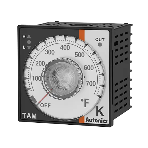 Modelo TAM-B4RK4F - Controladores de temperatura PID analógicos sin indicación