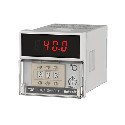 Modelo T3S-B4CK4C-N - Controles de temperatura digital del conmutador de rueda giratoria