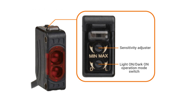 Sensitivity Adjuster and Operation Mode Switch