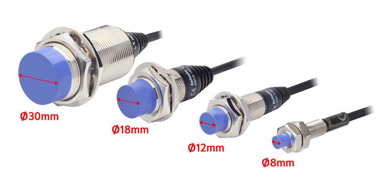 Interruptor de proximidad inductivo cilíndrico de larga distancia de detección (tipo cable) modelo serie prd | marca autonics first general technology co., Ltd. |