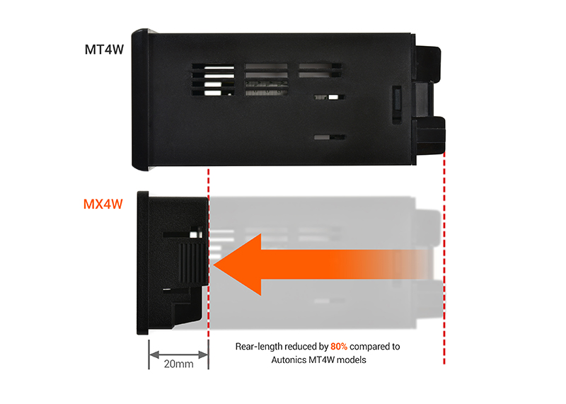 Pantalla LCD panel digital multifunción modelo de instrumento serie mx4w|marca autonics first general technology co., Ltd.|first general technology inc.