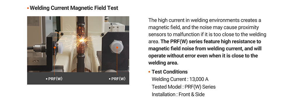 Sakelar kedekatan induktif silinder semua logam (tipe konektor kabel) model seri prfw | merek autonics first general technology co., Ltd. | first general technology inc.