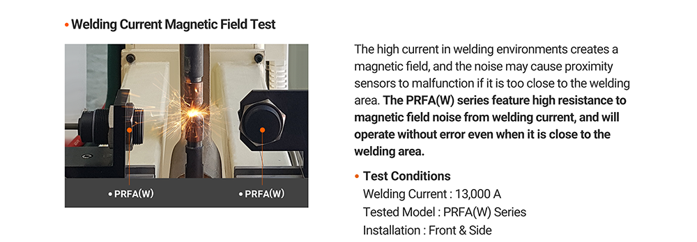 Sakelar proximity induktif anti-percikan silinder semua logam (tipe konektor kabel) model seri prfaw | merek autonics first general technology co., Ltd. | first general technology inc.