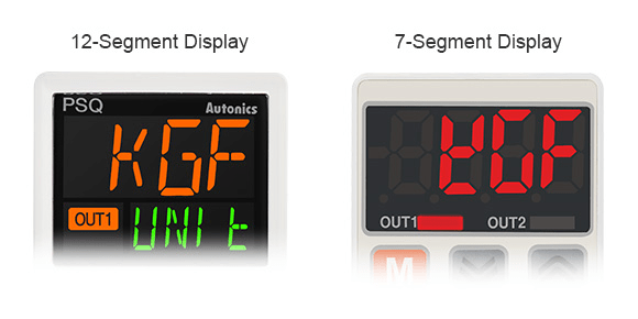 LCD 12 Segmentos (vs. 7 Segmentos)