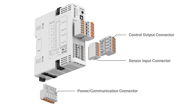 TM Series - 多チャンネルモジュール型PID温度調節器 | Autonics (JP)