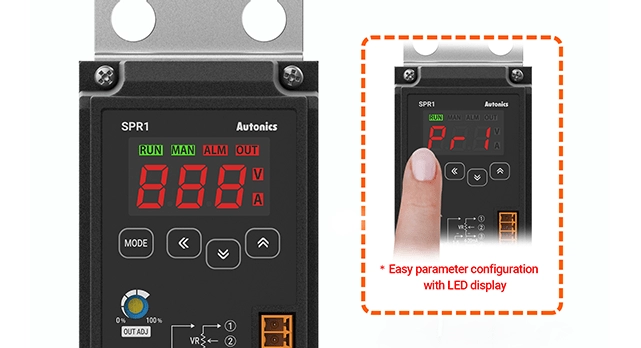 Autonics Display SPR1 Series - Slim Single-Phase Power Controllers | Autonics (IN)