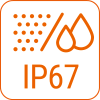 IP67 (DIN43650-A Connector Type:IP65)