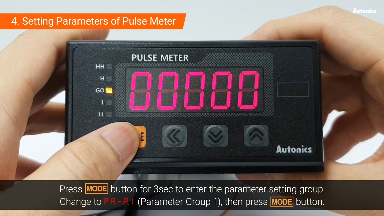 Using Encoder & Pulse Meter - RPM Measurement