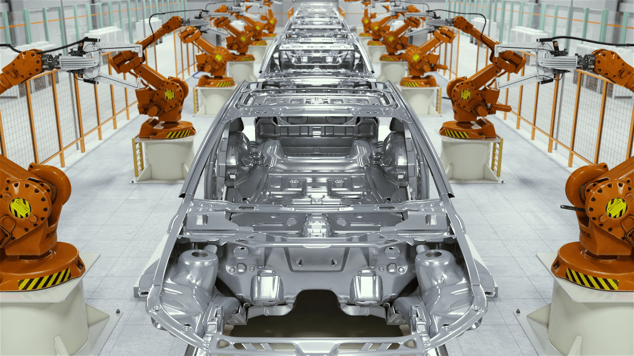 Automatice los procesos de fabricación de automóviles.