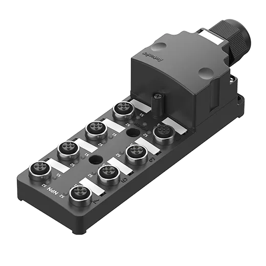 PT Series (5-Pin Connector) - 中継ボックス (M12 5ピンコネクタ