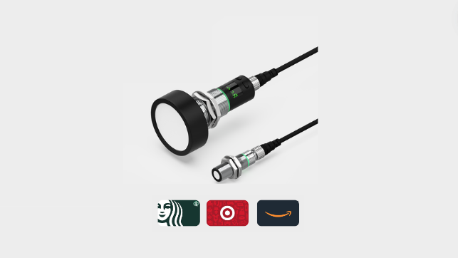 Receive a $50 Gift Card of Your Choice with the Purchase of an Ultrasonic Sensor