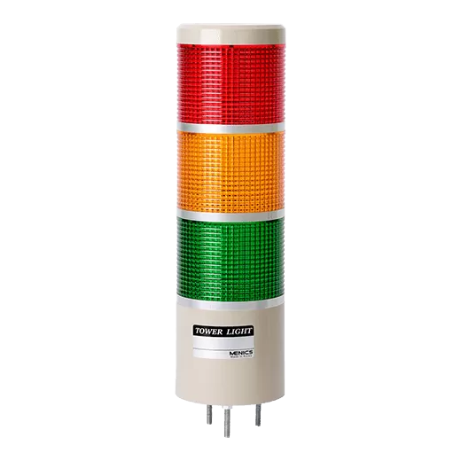 Autonics Led MP8C-F3FF-RYG - D86mm Large Plastic Body Type LED Steady / Flashing ...